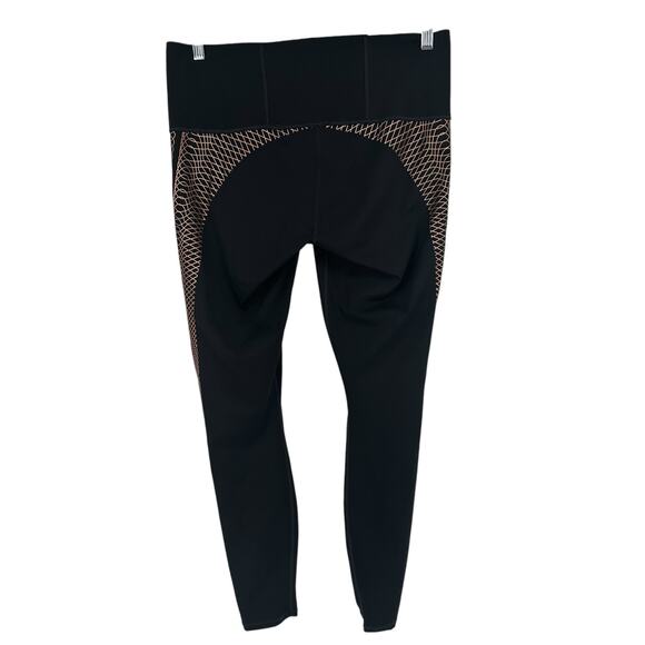 Puma Dry Cell Black Rose Gold Metallic Accents Leggings XXL - Picture 1 of 7